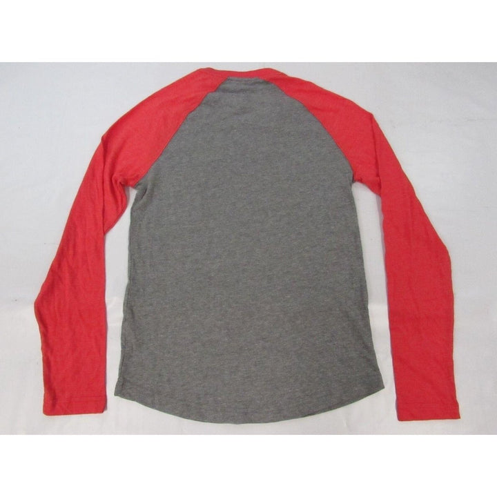 University of Maryland Terrapins Mens Size S Gray/Red Long Sleeve Shirt Image 2