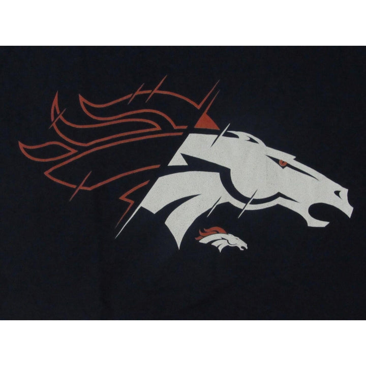 Denver Broncos Mens Size M Medium Blue Shirt Image 3