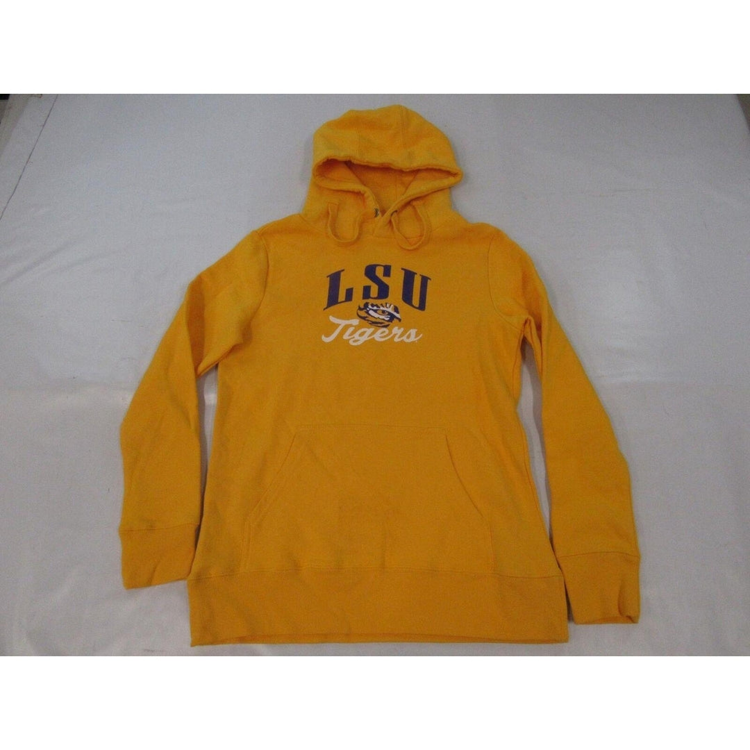 LSU Tigers Womens Size S Small Yellow Hoodie Image 1