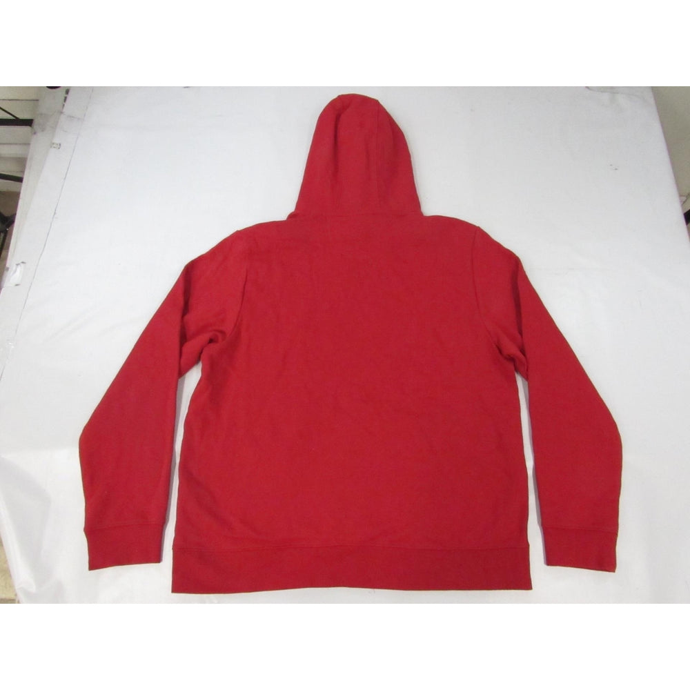 Harvard University Pilgrims Hockey Mens Size XL XLarge Red Hoodie Image 2