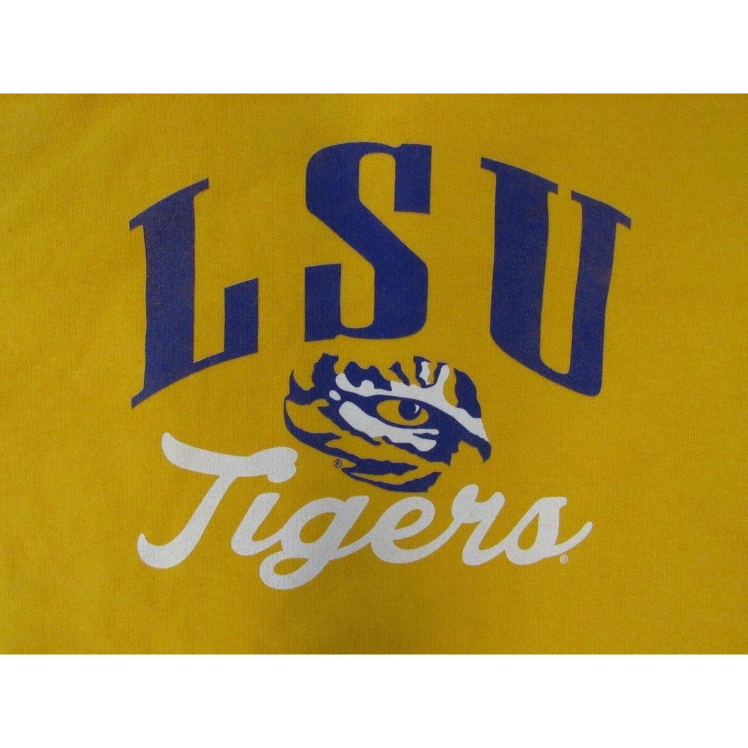 LSU Tigers Womens Size S Small Yellow Hoodie Image 3