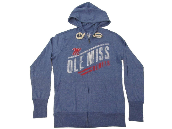 Ole Miss Rebels Womens Size M Medium Fulll-Zip Hoodie Jacket by Touch Image 1