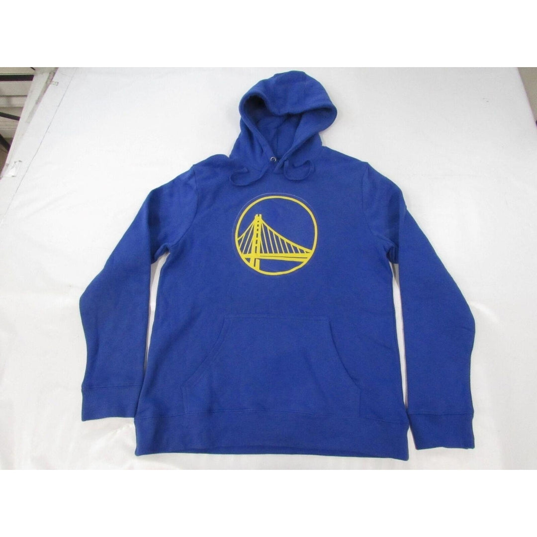 Golden State Warriors 1 Dad Mens Size L Large Blue Hoodie Image 1