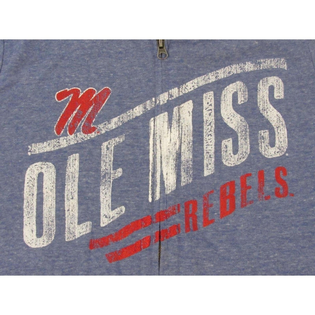 Ole Miss Rebels Womens Size M Medium Fulll-Zip Hoodie Jacket by Touch Image 3