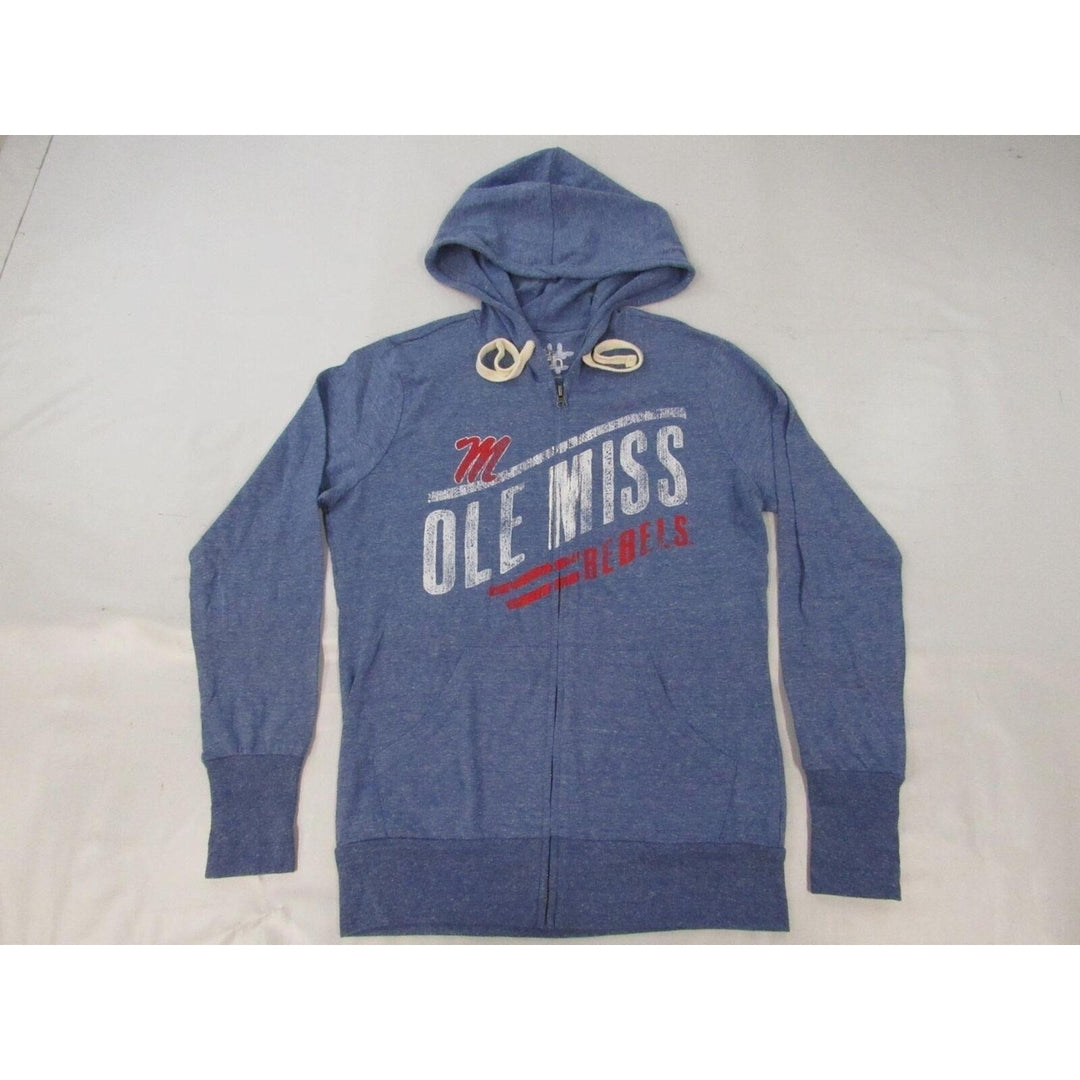 Ole Miss Rebels Womens Size M Medium Fulll-Zip Hoodie Jacket by Touch Image 4