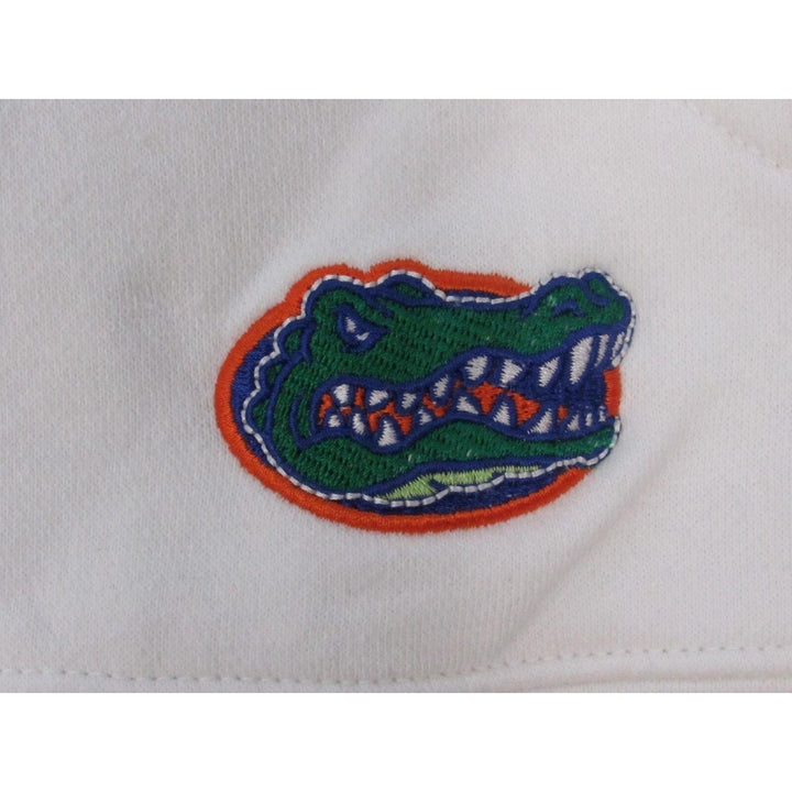 Florida Gators Womens Size S Small Distressed White Full-Zip Jacket Hoodie Image 4