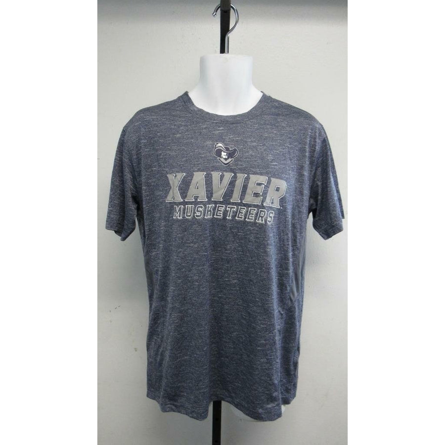 Xavier Musketeers Mens Size L Large Polyester Performance Shirt Image 1