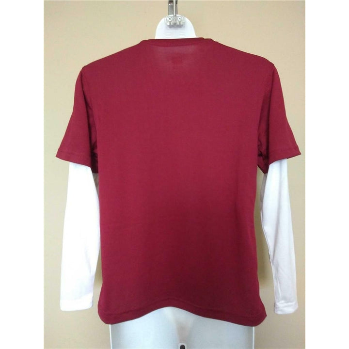 Minor Flaws Oklahoma Sooners Youth Boys Size S Red J. America Athletic Shirt Image 4