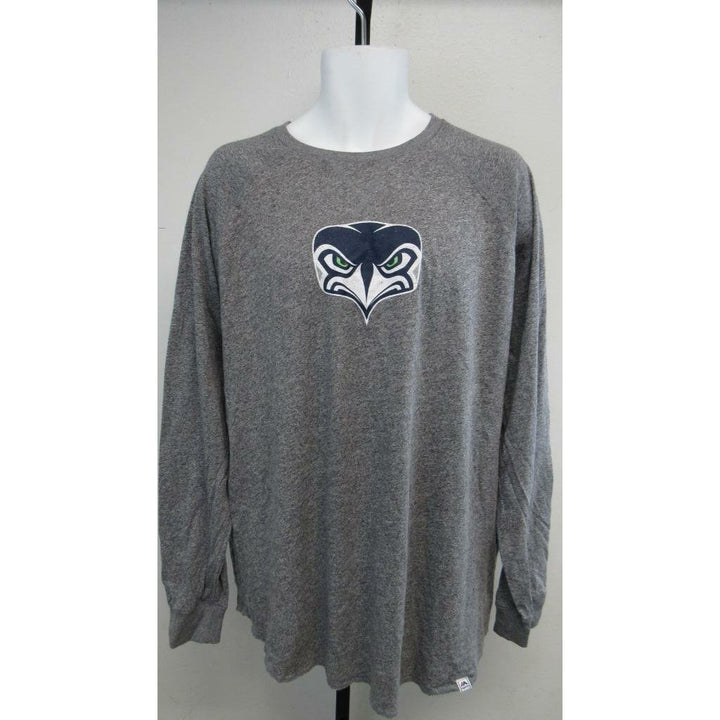 Baltimore Ravens Mens Size 3XL 3XLarge Gray Long Sleeve Shirt Image 1