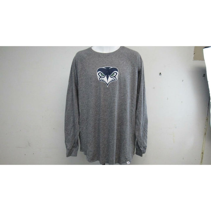 Baltimore Ravens Mens Size 3XL 3XLarge Gray Long Sleeve Shirt Image 2