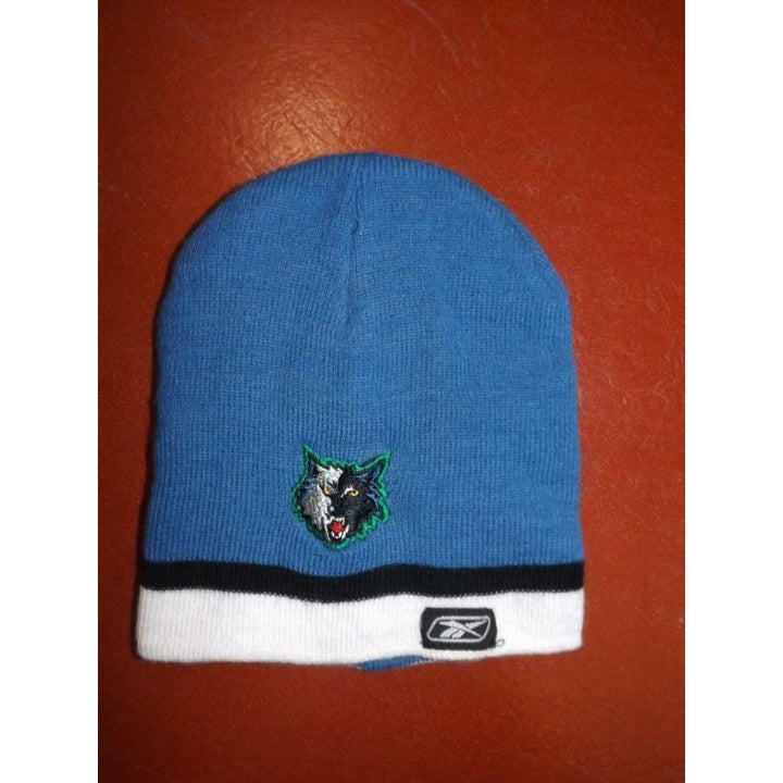 Minnesota Timberwolves Toddler (4-7 Years) Blue Beanie Hat Image 4