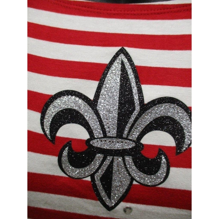 Lafayette Ragin Cajuns Womens Size XS XSmall Meesh and Mia Boat Neck Shirt Image 3