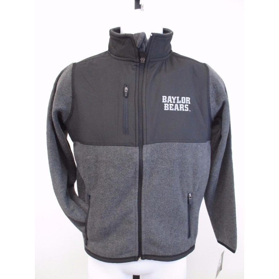 Baylor Bears Youth Kids L Large Gray/Black Full-Zip Jacket Image 1