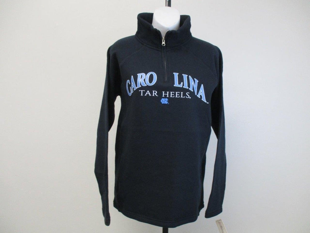 North Carlina Tar Heels Womens Size L Large Black 1/4 Zip Jacket Image 2