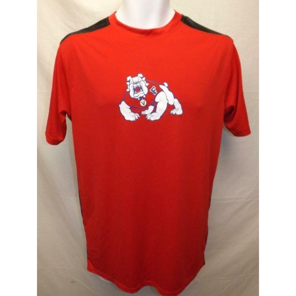 Fresno State Bulldogs Mens Size M Medium Polyester Performance Shirt Image 1