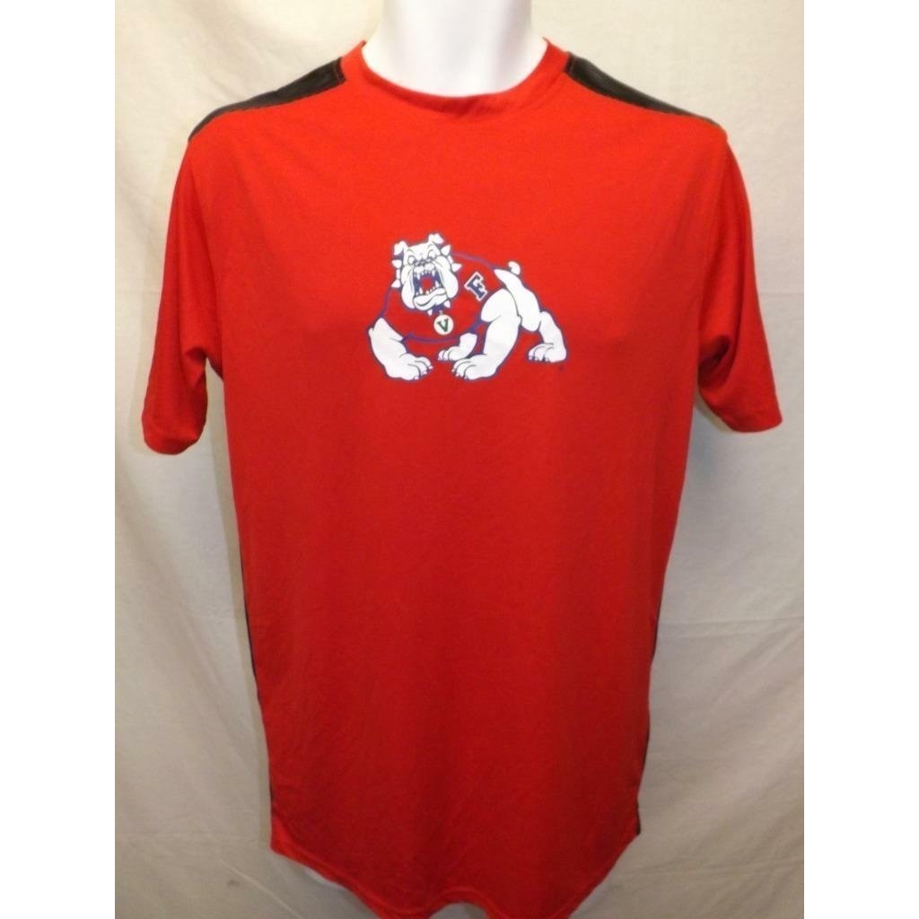 Fresno State Bulldogs Mens Size M Medium Polyester Performance Shirt Image 4