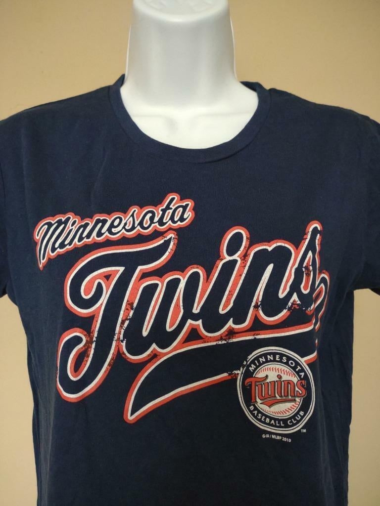 Minnesota Twins Womens Size L Large Blue G-III Shirt Image 2