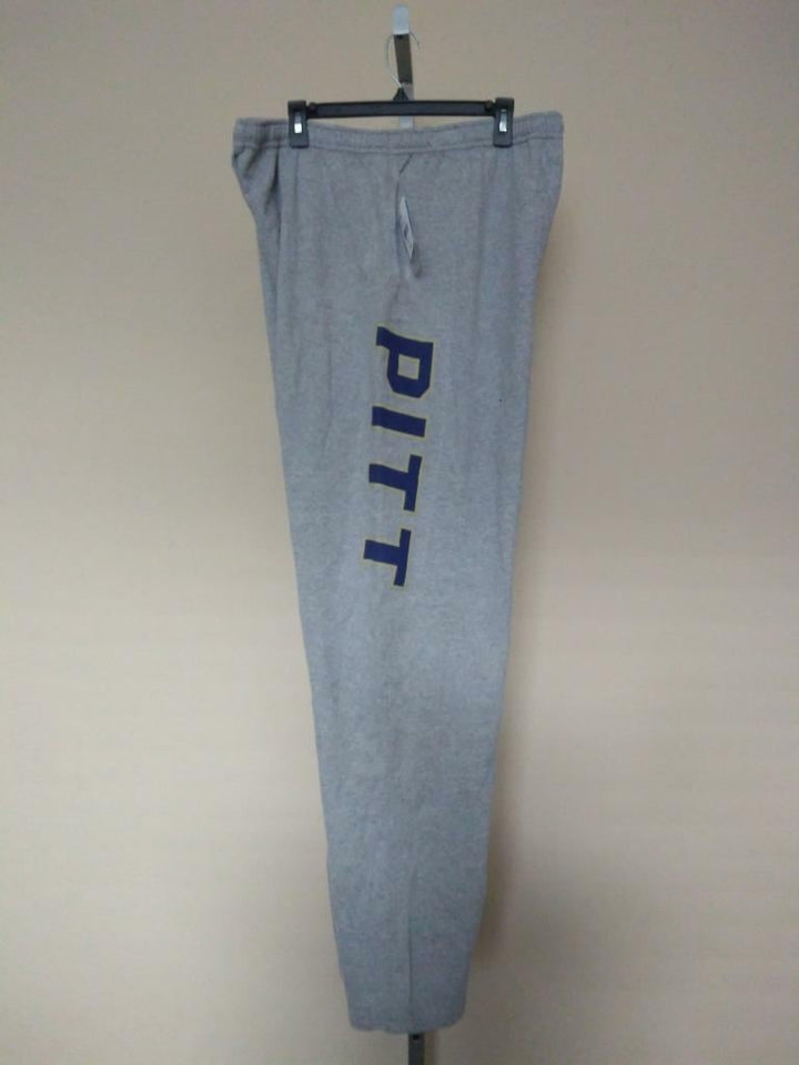 Pittsburgh Panthers Mens Size 2XL Gray Sweatpants MSRP 35 Image 2