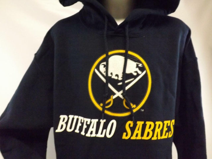 Buffalo Sabres Youth Size M Medium 10/12 Navy Blue Hoodie Image 2