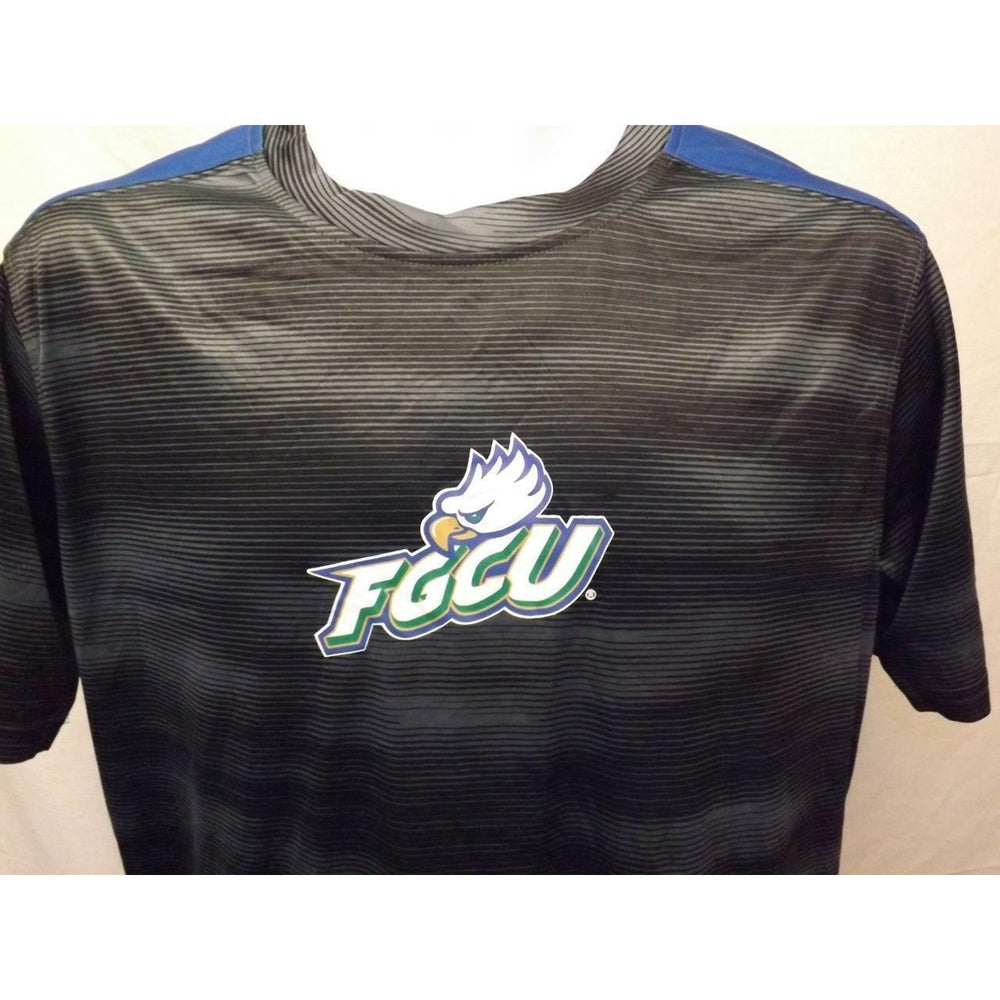 Florida Gulf Coast Eagles Mens Size M Medium Polyester Performance Shirt Image 2