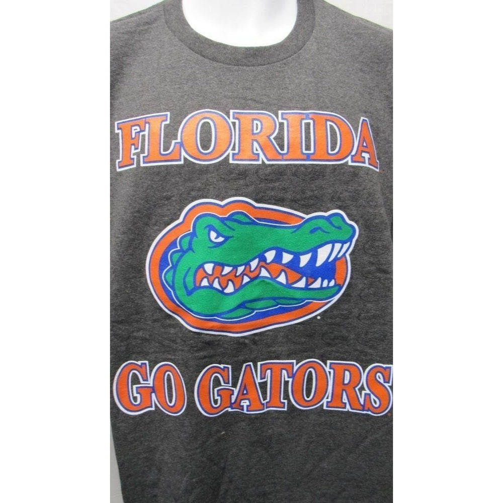 Florida Gators Size XL XLarge Gray Majestic Long Sleeve Shirt Image 2