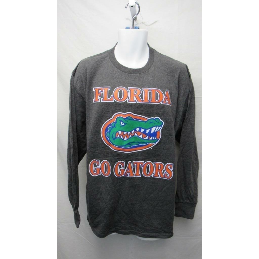 Florida Gators Size XL XLarge Gray Majestic Long Sleeve Shirt Image 4