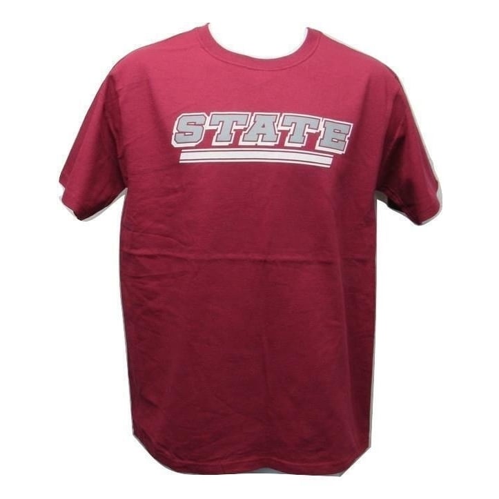 Mississippi State Bulldogs Size M Medium Maroon Shirt Image 1