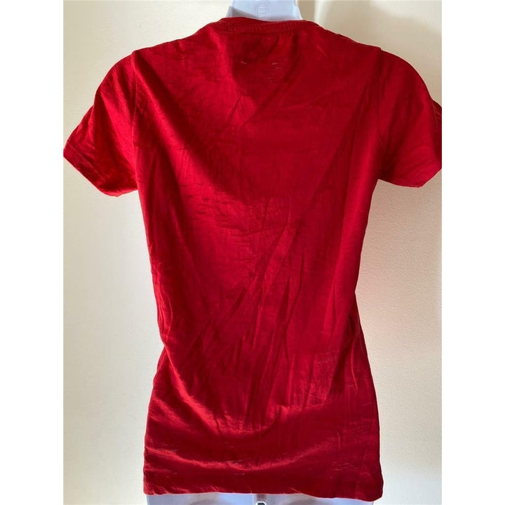 Wisconsin Badgers Womens Size L Large Red Shirt Image 4