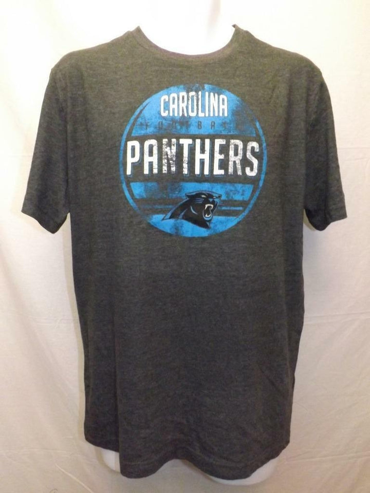 Carolina Panthers Mens Size M Medium Majestic Blend Shirt Image 1