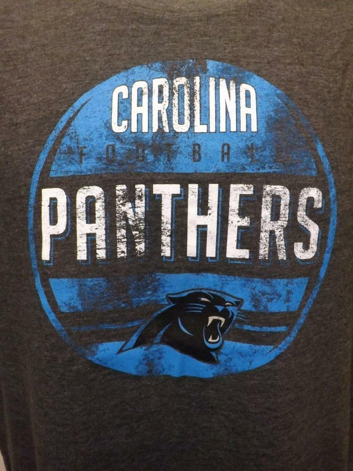 Carolina Panthers Mens Size M Medium Majestic Blend Shirt Image 2