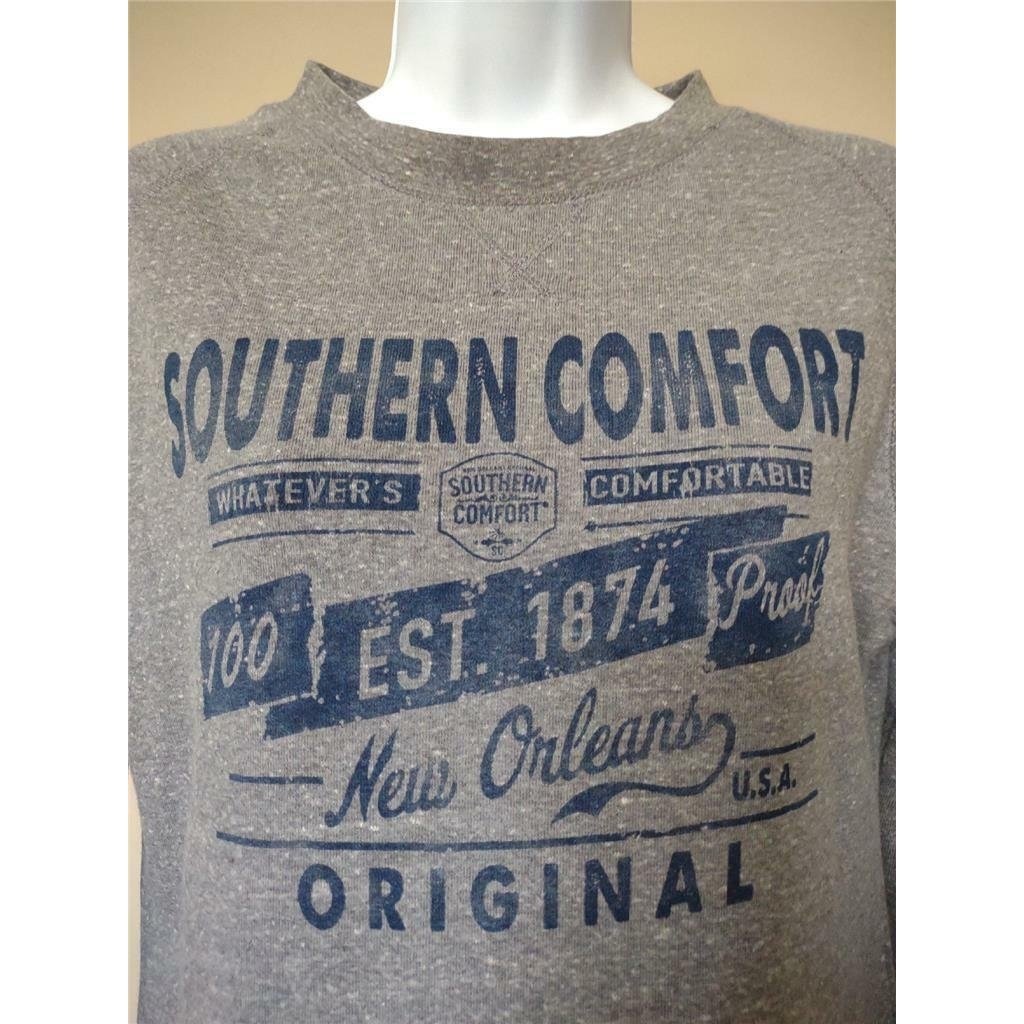 Southern Comfort Womens Size M Medium Gray J. America Longsleeve Shirt Image 2