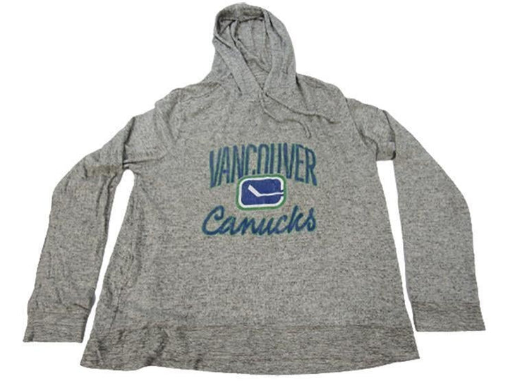 Vancouver Womens Plus Size XXL Heather Gray Light Weight Hoodie Image 1