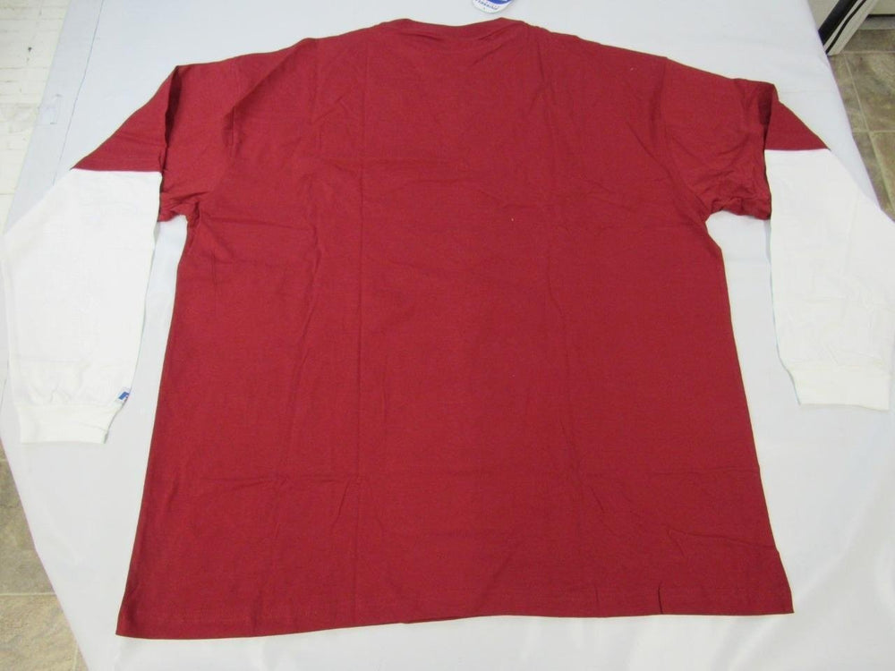 Utah Utes Mens Size 3XL-Tall Red Long Sleeve Shirt Image 2