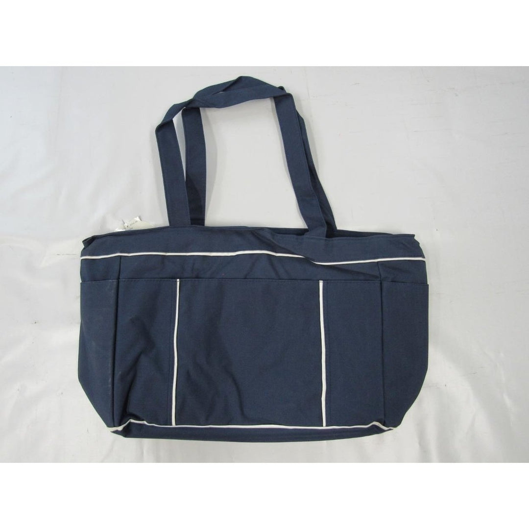 Penn State Nittany Lions Football Theme Navy Blue Diaper Bag Image 2