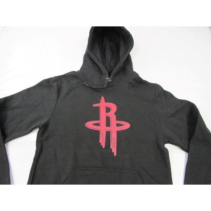 Houston Rockets Mens Size S Small Black Hoodie Image 3