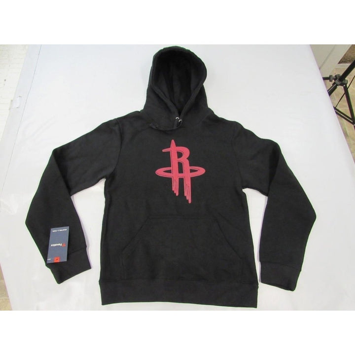 Houston Rockets Mens Size S Small Black Hoodie Image 4