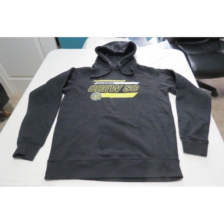 Columbus Crew SC Mens Size S Small Black Hoodie Image 1