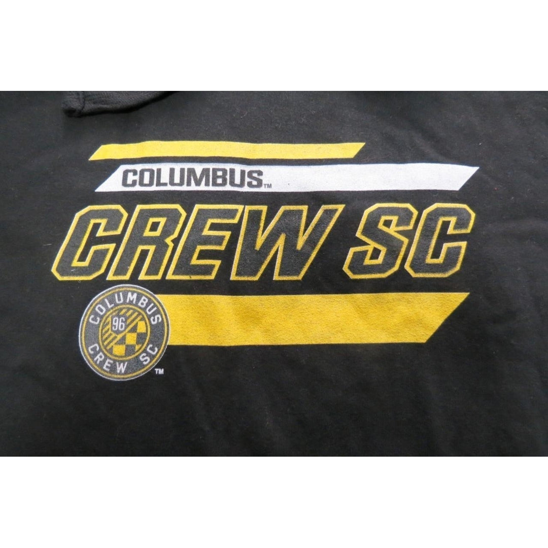 Columbus Crew SC Mens Size S Small Black Hoodie Image 3