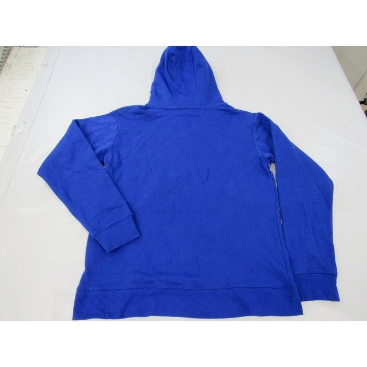 York Rangers Mens Size M Medium Blue Hoodie Image 4