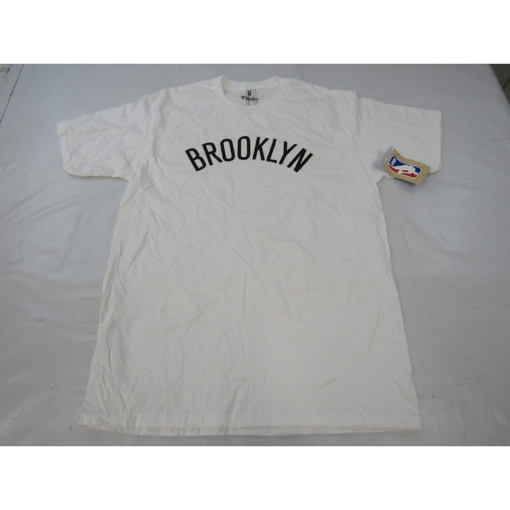 -Minor-Flaw Brooklyn Nets Mens Sizes S-3XL White Shirt Image 4