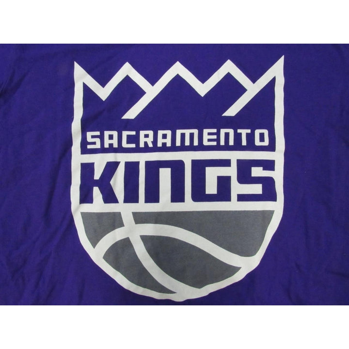 Sacramento Kings Mens Size S Small Purple Adidas Shirt Image 3