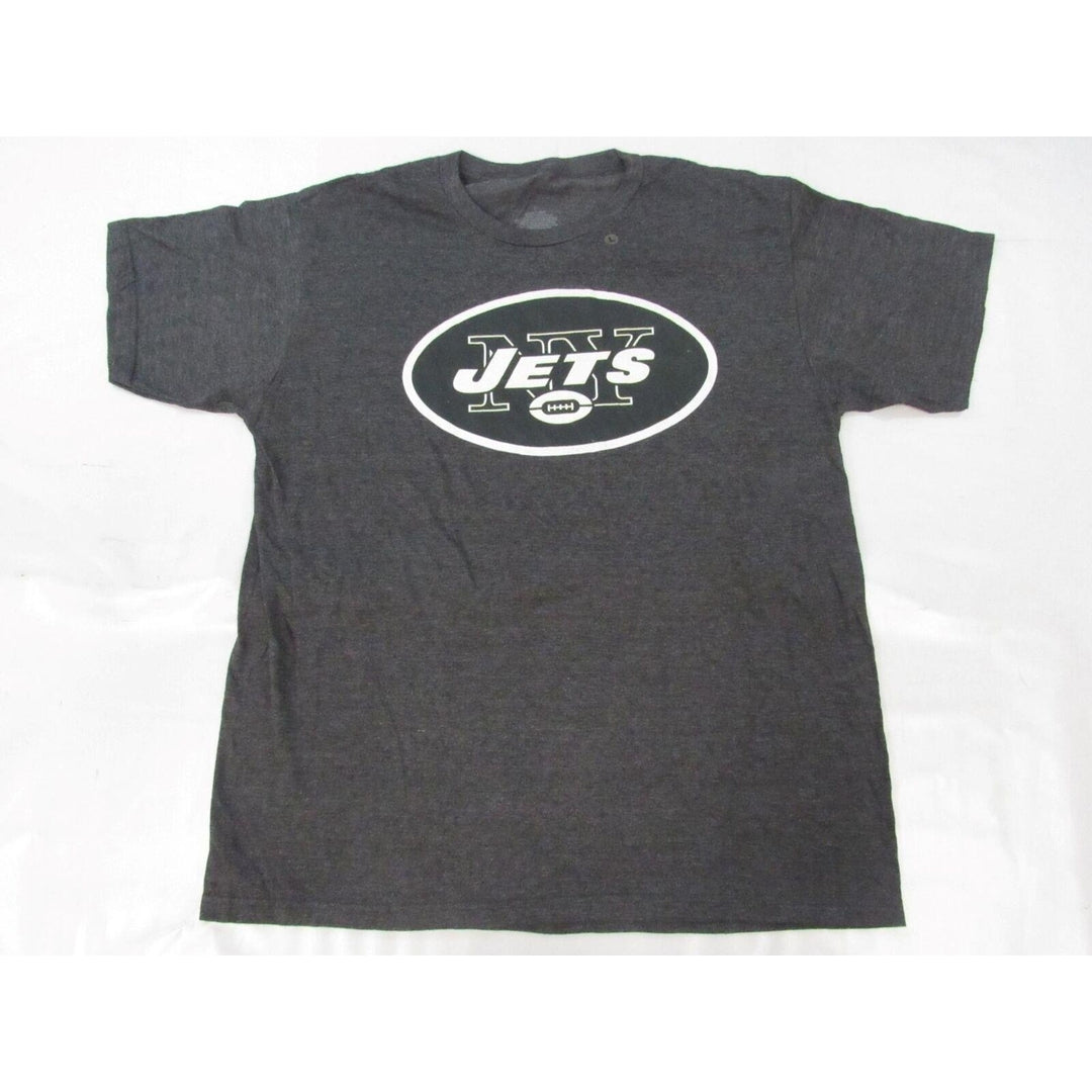 York Jets Mens Size L Large Dark Gray Shirt Image 1