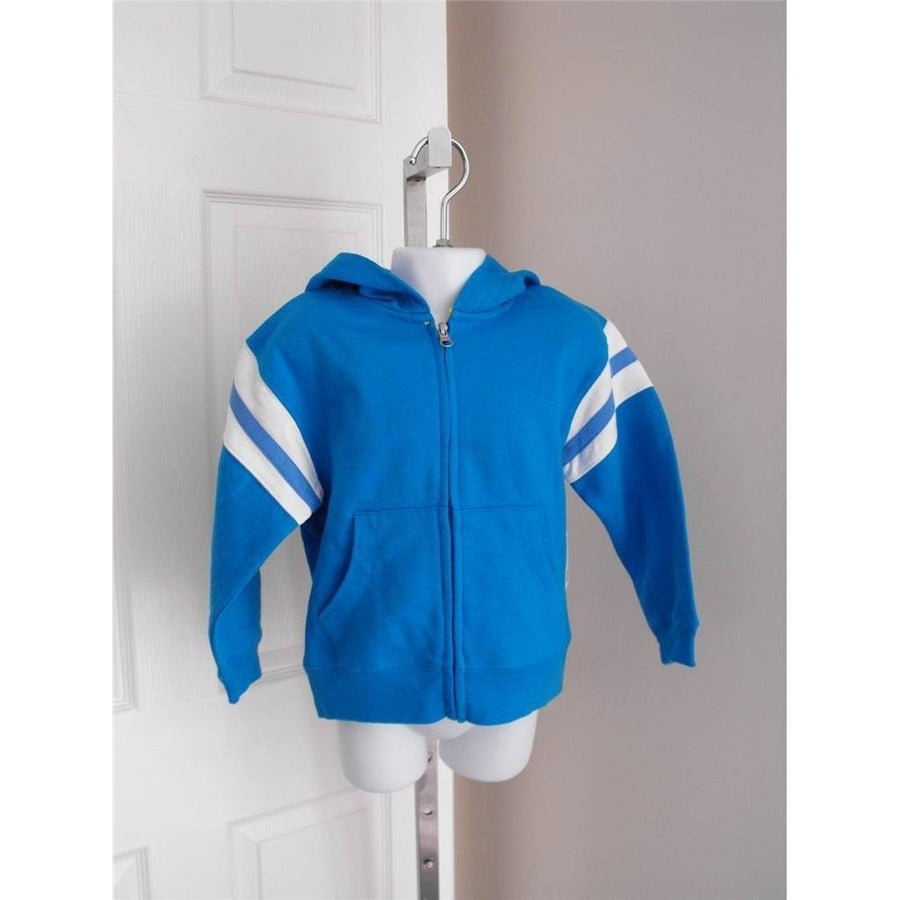 Toddler Infant Size 3T Blue Nice Hoodie Image 1