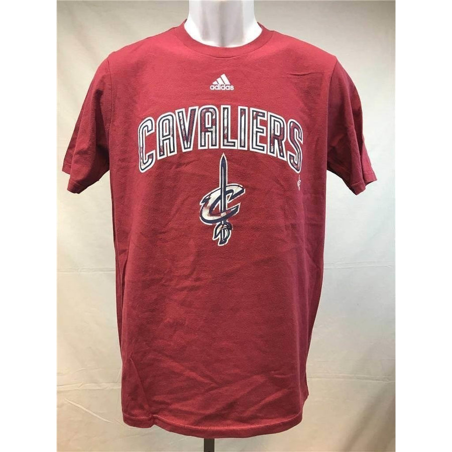 Cleveland Cavaliers Youth Size XL X-Large (18) Maroon Adidas Shirt MSRP 20 Image 1