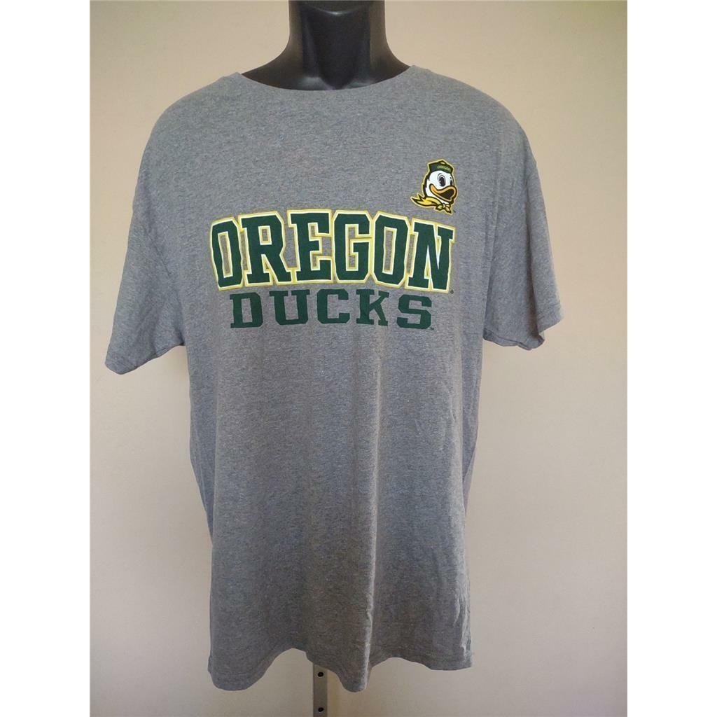 Oregon Ducks Mens Size L Large Gray Shirt Image 1