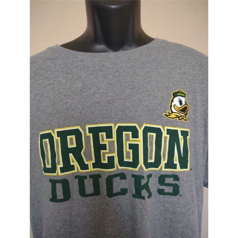 Oregon Ducks Mens Size L Large Gray Shirt Image 2