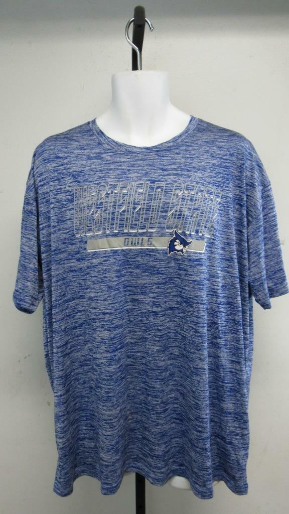 Westfield State Owls Mens Size 3XL Polyester Performance Shirt Image 1