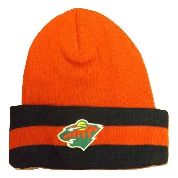 Minnesota Wild Martin Havl t Mens Size OSFA Knit Beanie Hat Image 1