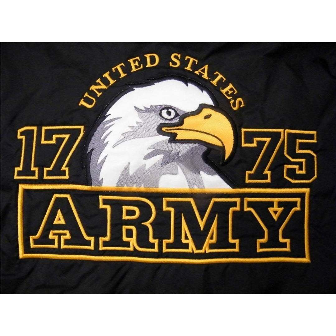 USA Military US ARMY 1775 MENS Size S Small Black Jacket Image 4