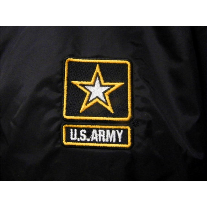 USA Military US ARMY 1775 MENS Size S Small Black Jacket Image 6